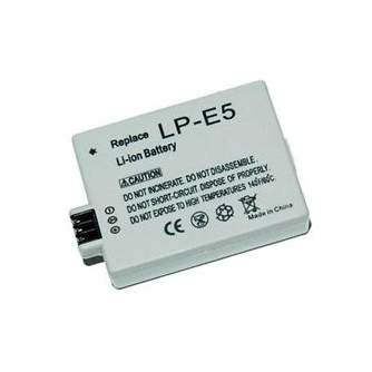 Camera Batteries - Battery LP-E5 800mAh for Canon EOS 450D, 500D, 1000D - akumulators fotokamerai - buy today in store and with delivery