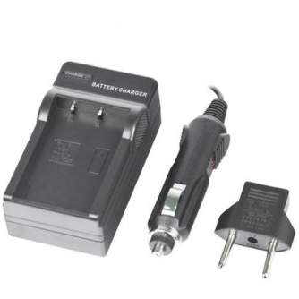 Discontinued - Battery charger for Nikon EN-EL15, 100-240V AC wall charger, 12V DC car charger (MH-25) - akumulatora lādētājs