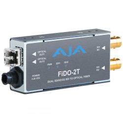 Converter Decoder Encoder - AJA FiDO-2T-MM 2-Channel 3G-SDI to Multi-Mode LC Fiber Transmitter - быстрый заказ от производителя
