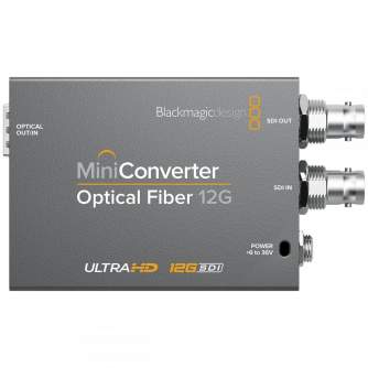 Converter Decoder Encoder - Blackmagic Design Blackmagic Mini Converter Optical Fiber 12G (BM-CONVMOF12G) - quick order from manufacturer