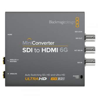 Converter Decoder Encoder - Blackmagic Design Mini Converter SDI to HDMI 6G CONVMBSH4K6G - быстрый заказ от производителя