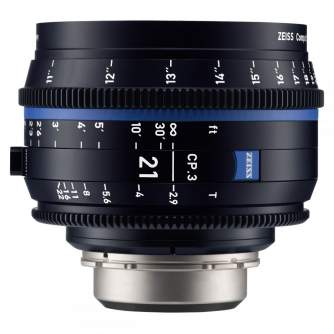 CINEMA Video Lences - Carl Zeiss CP.3 2.9/21 mm PL Mount - quick order from manufacturer