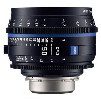CINEMA Video Lences - Carl Zeiss CP.3 2.1/50 mm PL Mount - quick order from manufacturer