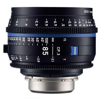 CINEMA Video Lences - Carl Zeiss CP.3 2.1/85 mm PL Mount - quick order from manufacturer