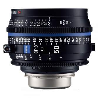 CINEMA Video Lences - Carl Zeiss Compact Prime CP.3 2.1/50mm XD PL Mount Lens - quick order from manufacturer