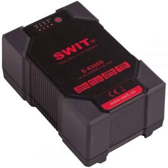 V-Mount аккумуляторы - Swit S-8360S V-Mount Li-Ion Battery 14.4V / 240Wh - быстрый заказ от производителя