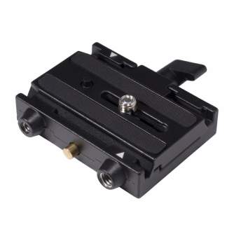 Tripod Accessories - Manfrotto 577 Quick Release Adapter with Sliding Plate - quick order from manufacturer