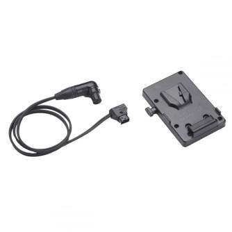 V-Mount Battery - Litepanels V-Mount Battery Bracket with P-Tap to 3-pin XLR cable (900-3508) - quick order from manufacturer