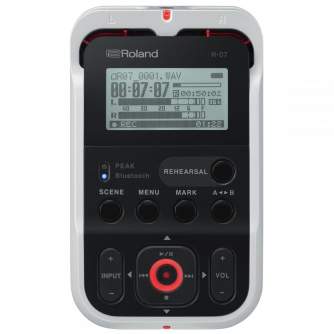 Диктофоны - Roland R-07 (WH) High-Resolution Audio Recorder - быстрый заказ от производителя