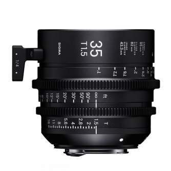 CINEMA Video objektīvi - Sigma FF High Speed Prime 35mm T1.5 EF-Mount - ātri pasūtīt no ražotāja