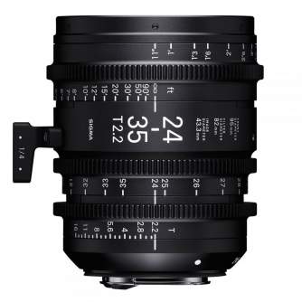 CINEMA Video Lences - Sigma FF Zoom 24-35mm T2.2 FF E-Mount - quick order from manufacturer