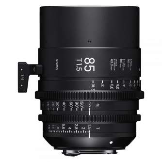 CINEMA Video objektīvi - Sigma FF High Speed Prime 85 mm T1.5 EF-Mount - ātri pasūtīt no ražotāja