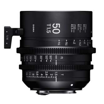 CINEMA видео объективы - Sigma FF High Speed Prime 50mm T1.5 E-Mount - быстрый заказ от производителя