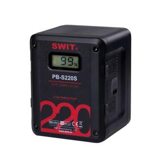 V-Mount аккумуляторы - Swit PB-S220S Square Heavy Duty Digital Battery Pack - быстрый заказ от производителя