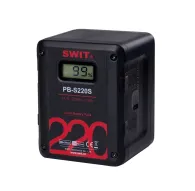 V-Mount Battery - Swit PB-S220S Square Heavy Duty Digital Battery Pack - quick order from manufacturerV-Mount Battery - Swit PB-S220S Square Heavy Duty Digital Battery Pack - quick order from manufacturer