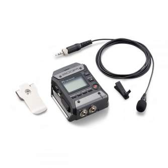 Диктофоны - Zoom F1 Field Recorder + Lavalier Mic (F1-LP) - быстрый заказ от производителя