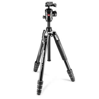 Photo Tripods - Manfrotto Befree GT Aluminum Tripod twist lock, ball head (MKBFRTA4GT-BH) - buy today in store and with delivery