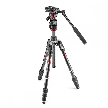 Manfrotto Befree live Carbon fiber tripod twist, video head (MVKBFRTC-LIVE)