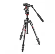 Video Tripods - Manfrotto Befree live Carbon fiber tripod twist, video head (MVKBFRTC-LIVE) - quick order from manufacturerVideo Tripods - Manfrotto Befree live Carbon fiber tripod twist, video head (MVKBFRTC-LIVE) - quick order from manufacturer