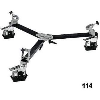Tripod Accessories - Manfrotto 114 and 114MV Heavy Duty Dolly - quick order from manufacturer