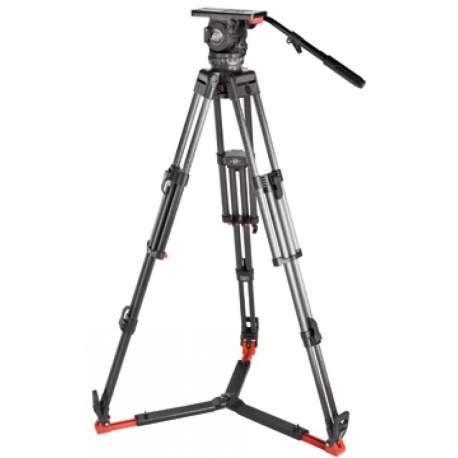 Sachtler System 20 S1 HD CF tripod kit with ground spreader &