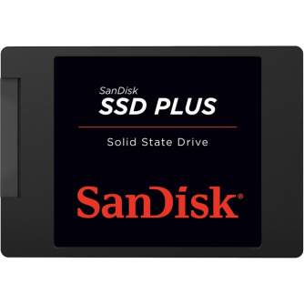 Citie diski & SSD - SanDisk SSD PLUS 535MB/s 480GB (SDSSDA-480G-G26) - ātri pasūtīt no ražotāja