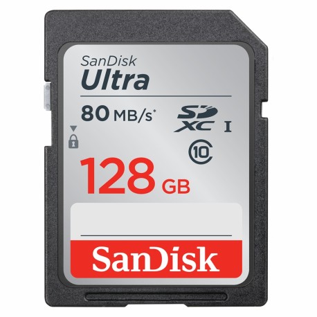 Discontinued - SanDisk Ultra SDXC UHS-I 80MB/s 128GB (SDSDUNC-128G-GN6IN)