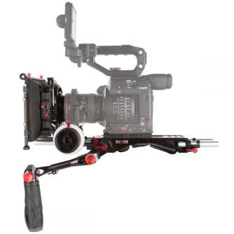 Plecu turētāji RIG - Shape Canon C200 Baseplate Follow Focus Matte Box Kit - ātri pasūtīt no ražotāja