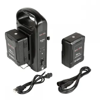 V-Mount Baterijas - Shape 2 x V-Mount Battery + Dual Battery Charger (2V98PW) - ātri pasūtīt no ražotāja