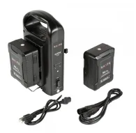 V-Mount аккумуляторы - Shape 2 x V-Mount Battery + Dual Battery Charger (2V98PW) - быстрый заказ от производителяV-Mount аккумуляторы - Shape 2 x V-Mount Battery + Dual Battery Charger (2V98PW) - быстрый заказ от производителя
