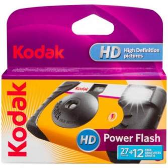 Плёночные фотоаппараты - KODAK POWER FLASH 27+12 VIENREIZĒJAS LIETOŠANAS FOTOAPARĀTS - купить сегодня в магазине и с доставкой