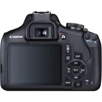 Зеркальные фотоаппараты - Canon EOS 2000D + 18-55mm IS II Kit, black - быстрый заказ от производителя