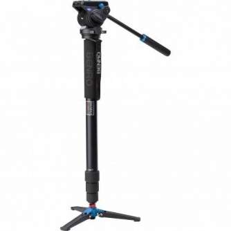 Monopods - Benro A48TDS4 monopods ar video galvu - quick order from manufacturer