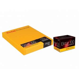 Photo films - KODAK EKTAR 100 PROF, 4X5" 10 SHEETS - quick order from manufacturer