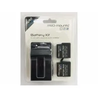 Sporta kameru aksesuāri - PRO-MOUNTS BATTERY/CHARGER KIT HERO 5&6 - ātri pasūtīt no ražotājaSporta kameru aksesuāri - PRO-MOUNTS BATTERY/CHARGER KIT HERO 5&6 - ātri pasūtīt no ražotāja