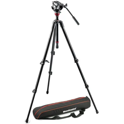 Manfrotto 755XBK видео штатив + MVH500AH видео голова - Аренда