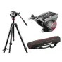 Video Accessories - Manfrotto 755XBK video tripod + MVH500AH fluid head - Rent