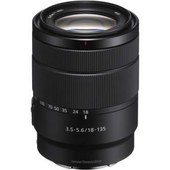 Objektīvi - Sony E 18-135mm f/3.5-5.6 OSS Lens SEL-18135 - ātri pasūtīt no ražotāja