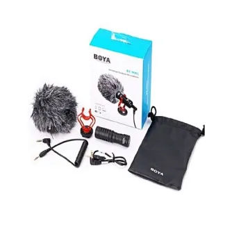 On-Camera Microphones - Boya Universal Compact Shotgun Microphone BY-MM1 - buy today in Master Foto store and with delivery Best choise selected by experts