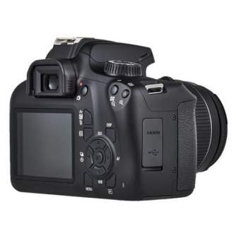 Зеркальные фотоаппараты - Canon EOS 4000D + 18-55mm III Kit, black - быстрый заказ от производителя