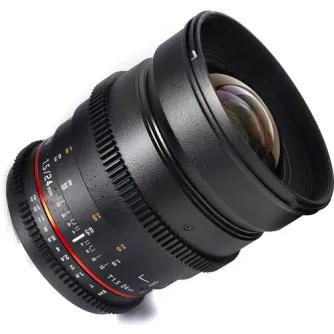 CINEMA objektīvi - SAMYANG OBJEKTIVS 24MM T1,5 II VDSLR CANON - ātri pasūtīt no ražotāja