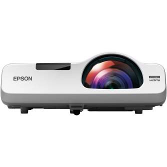 Projektori un ekrāni - Epson Short Throw Series EB-535W WXGA (1280x800), 3400 ANSI lumens, 16.000:1, White, - ātri pasūtīt no ražotāja