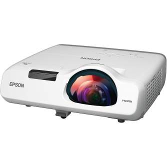 Projektori un ekrāni - Epson Short Throw Series EB-530 XGA (1024x768), 3200 ANSI lumens, 16.000:1, White, - ātri pasūtīt no ražotāja