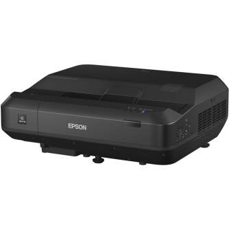 Projektori un ekrāni - Epson Home Cinema Series EH-LS100 (UST Laser) Full HD (1920x1080), 4000 ANSI lumens, 2.500.000:1, Black - ātri pasūtīt no ražotāja