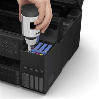 Printeri un piederumi - Epson Multifunctional printer L6170 Colour, Inkjet, Cartridge-free printing, A4, Wi-Fi, Black, Yes - ātri pasūtīt no ražotāja