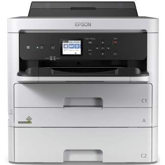 Printeri un piederumi - Epson Printer WF-C5210DW Colour, Inkjet, Printer, A4, Wi-Fi, Grey/ Black - ātri pasūtīt no ražotāja