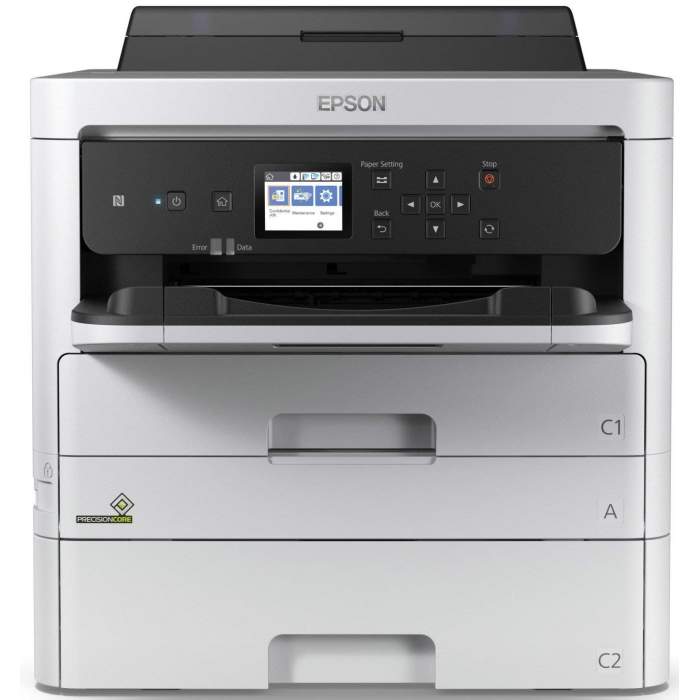 Принтеры и принадлежности - Epson Printer WF-C5210DW Colour, Inkjet, Printer, A4, Wi-Fi, Grey/ Black - быстрый заказ от производ