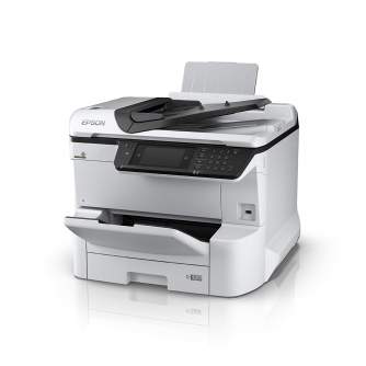 Printeri un piederumi - Epson Multifunctional printer WF-C8610DWF Colour, Inkjet, All-in-One, A4, Wi-Fi, Grey/Black - ātri pasūtīt no ražotāja