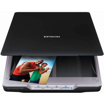 Сканеры - Epson Perfection V19 Flatbed, Scanner - купить сегодня в магазине и с доставкой