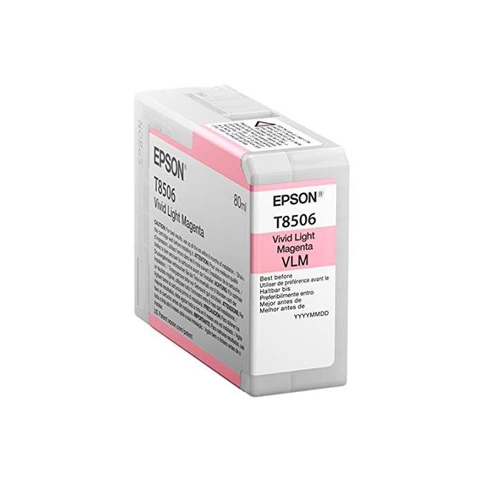 Printers and accessories - Epson T8506 Ink Cartridge, Light Magenta - quick order from manufacturer